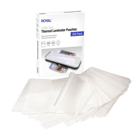 ROYAL(R) ROY89425W 200PK LETTER SIZE POUCH