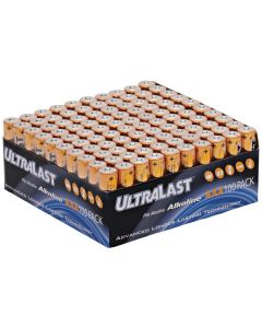 Ultralast ULA100AAAB ULA100AAAB Alkaline AAA Batteries, 100 pk