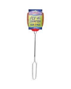 PIC WIRE-2PK Wire Handle Fly Swatter, 2 pk