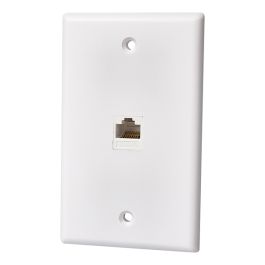 RCA RCATPH562RV CAT5E/6 WALL PLATE SINGLE